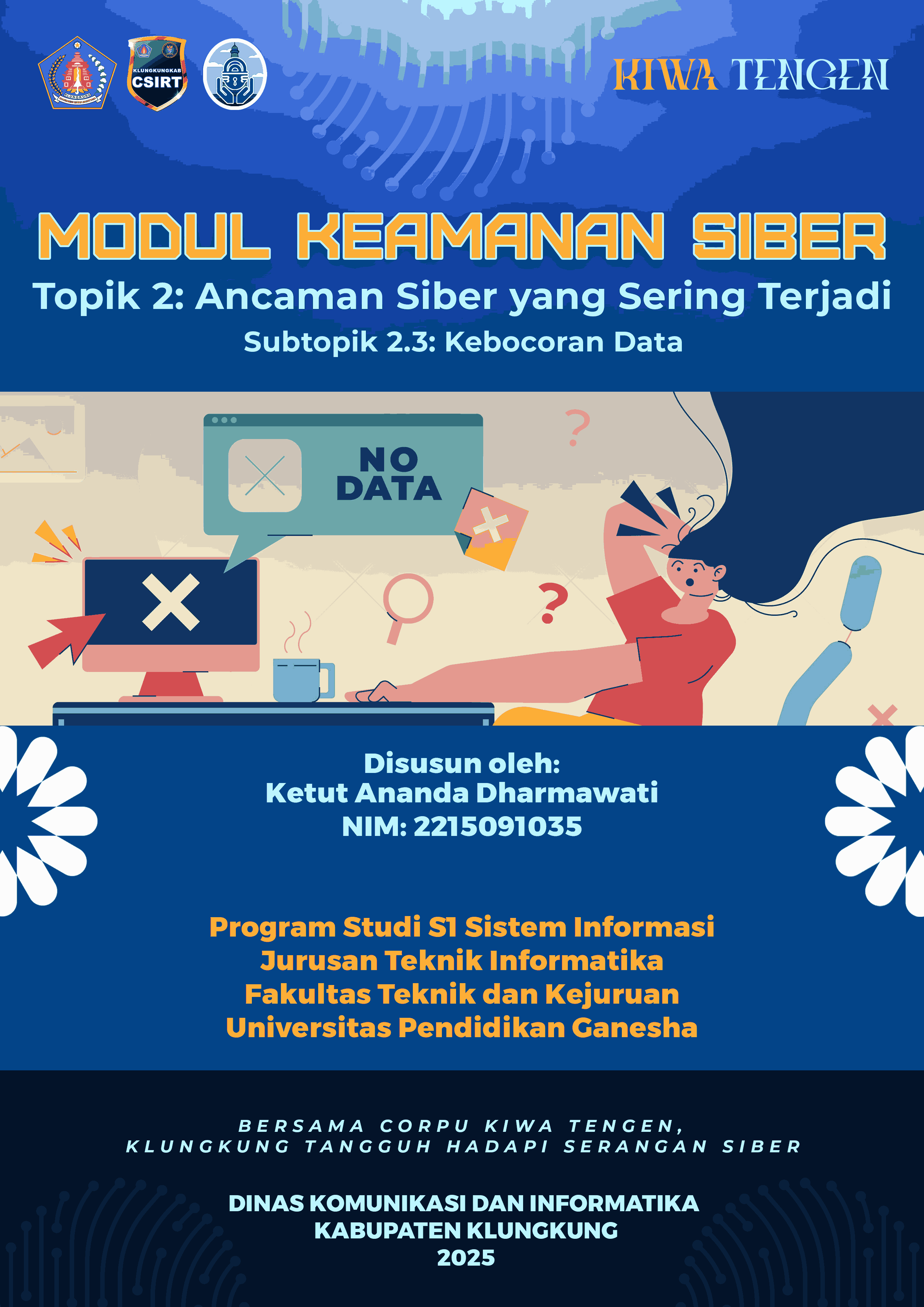 Sub Topik 2.3 : Kebocoran Data