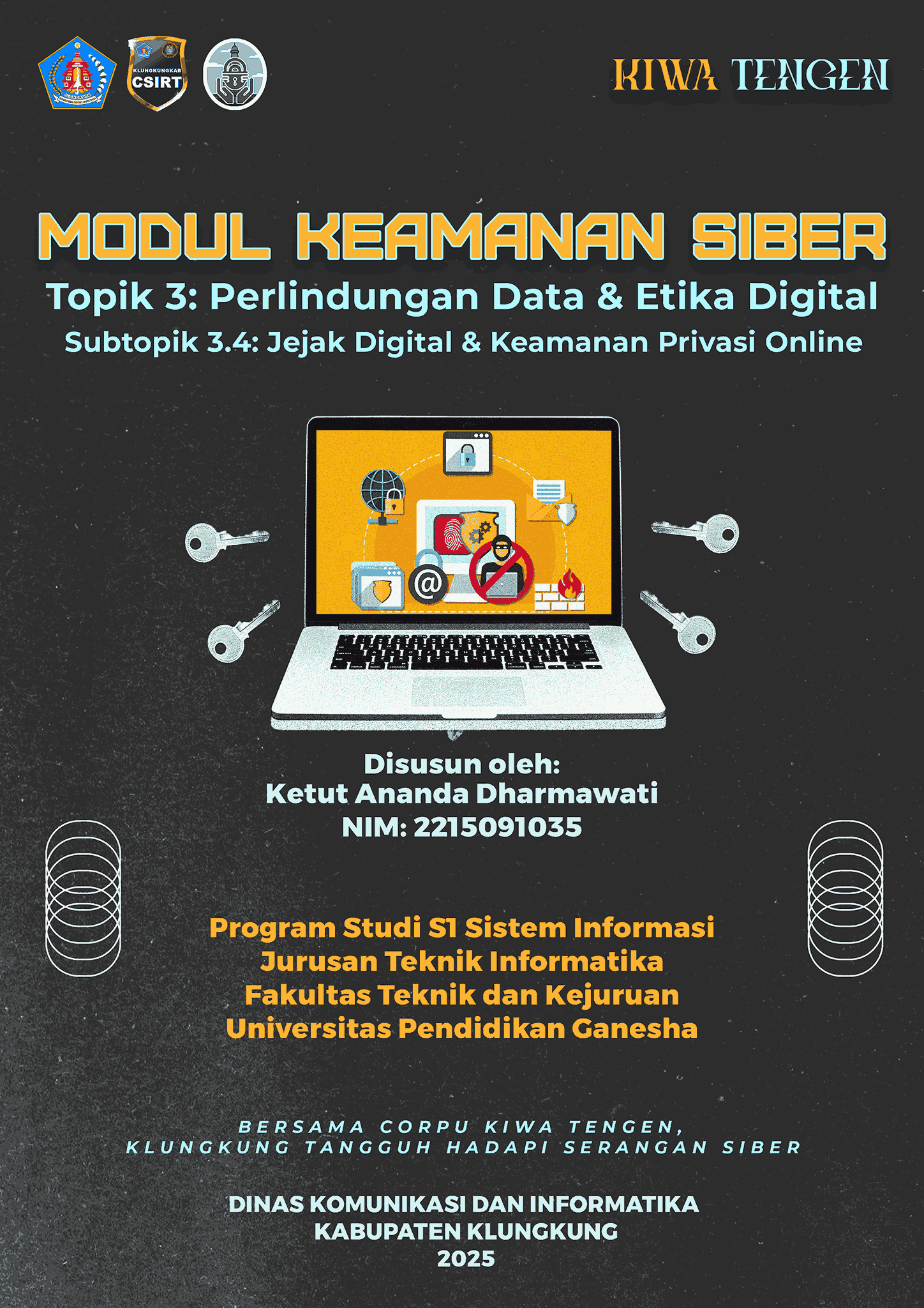 Sub Topik 3.4 : Jejak Digital dan Keamanan Privasi Online